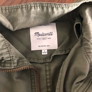 Army green madewell jacket